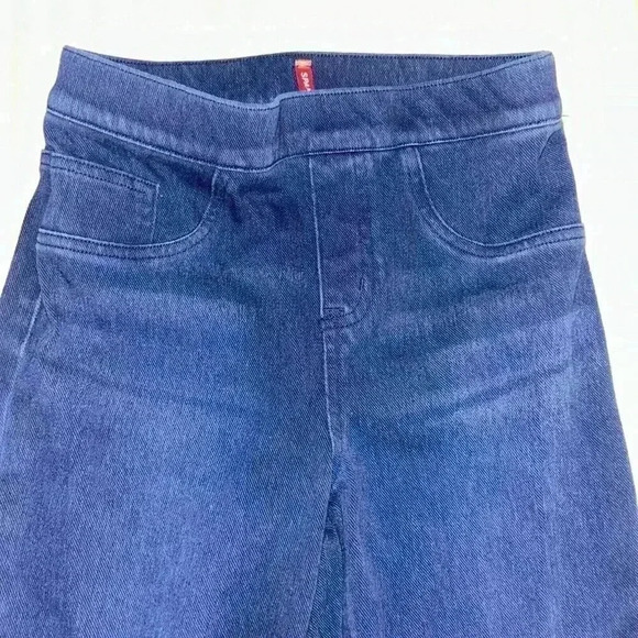 Spanx Pants - Spanx Jean-ish Ankle Denim Leggings Womens Size Small Blue Denim Pull On